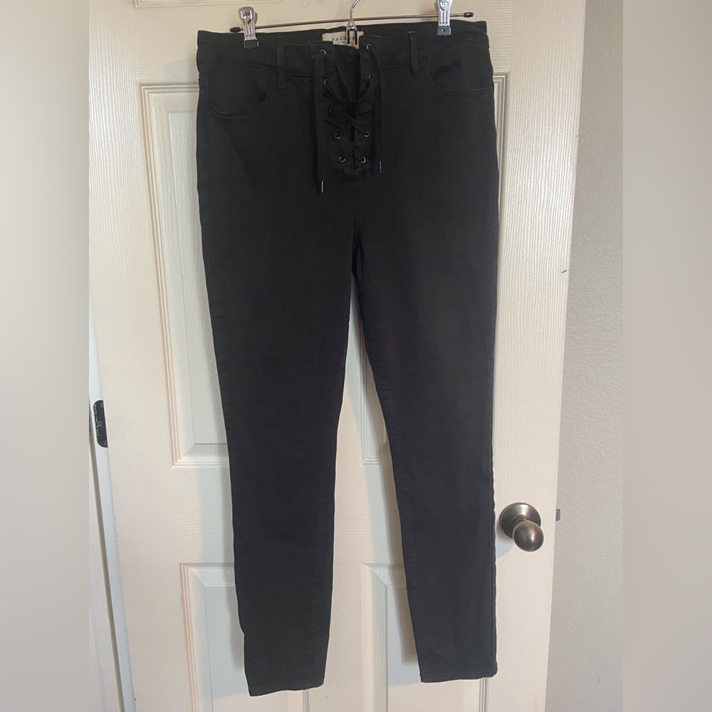 Pacsun super stretch, high waist, lace up jegging. Sz.30